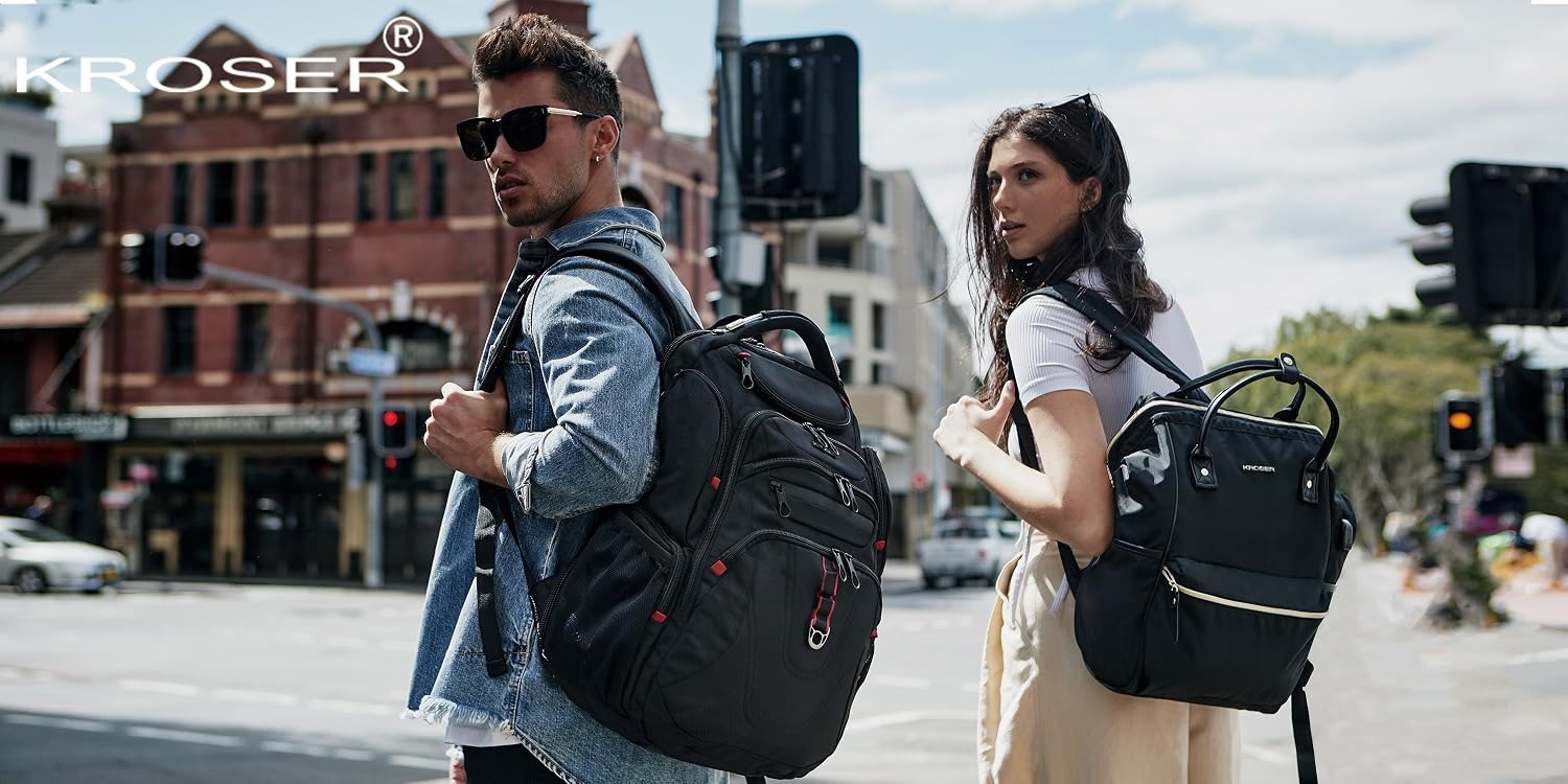 KROSER Laptop Bags & Travel Gear Store KROSER Laptop Backpacks, Briefcases & Carry-On Luggage -KROSER Laptop Bags & Travel Gear Store